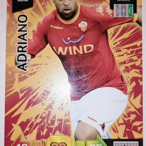 Adriano AS Roma collectible card used