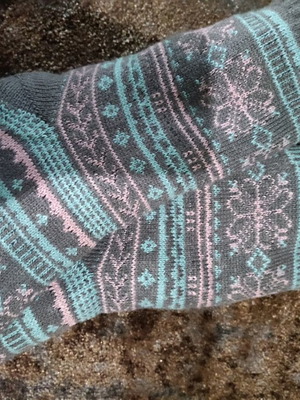 Winter Thick Socks New, Gray and Blue