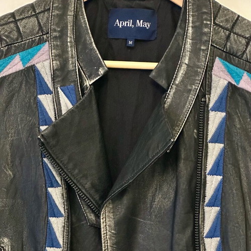 April, May Vanes1 leather jacket like new, size M