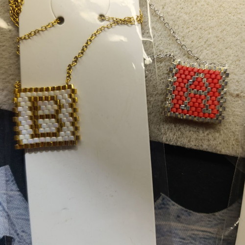 Miyuki Monogram Necklace new, customizable letters and colors