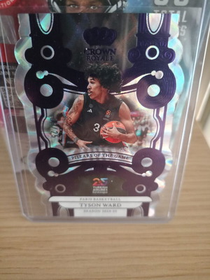 Tyson Ward Paris Pillars basketball card like new