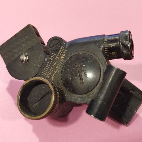 American mortar sight SIGHT M4 used, WW2