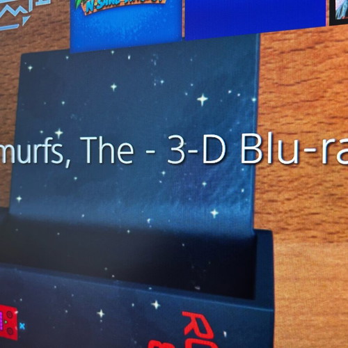 Smurfs 3D Blu-ray used, dubbed
