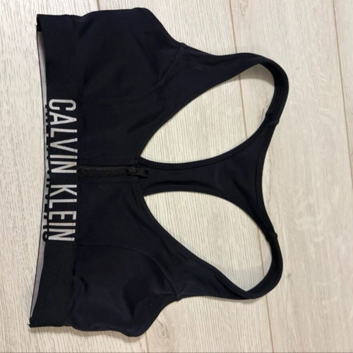 Calvin Klein swimming top like new, black, size S