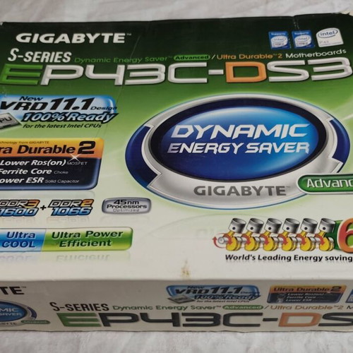 Gigabyte EP43C-DS3 rev.1.0 socket 775 motherboard new