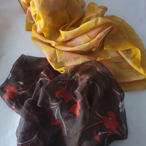 Scarves, shawls and scarves new, pack of 100 colorful pieces