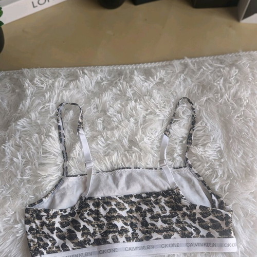 Calvin Klein Set of 2 New Bustiers Size S Black and White