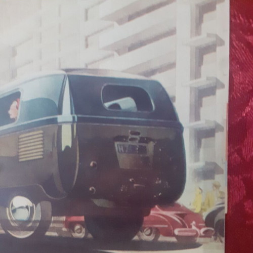 Volkswagen promotional brochure 1953 like new