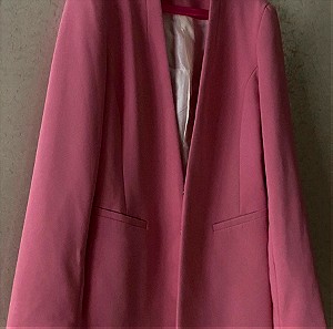 Zara γυναικείο ροζ σακάκι