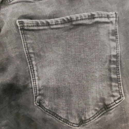 Zara elastic flare jeans like new, gray, size S