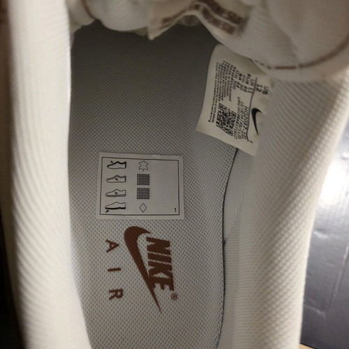 Nike Air Force 1 '07 LV8 Ivory Saddle Brown Size 46 New