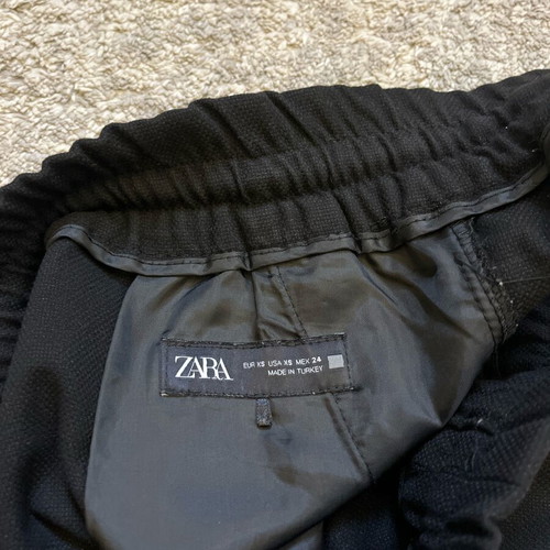 Zara black jogger pants size XS like new