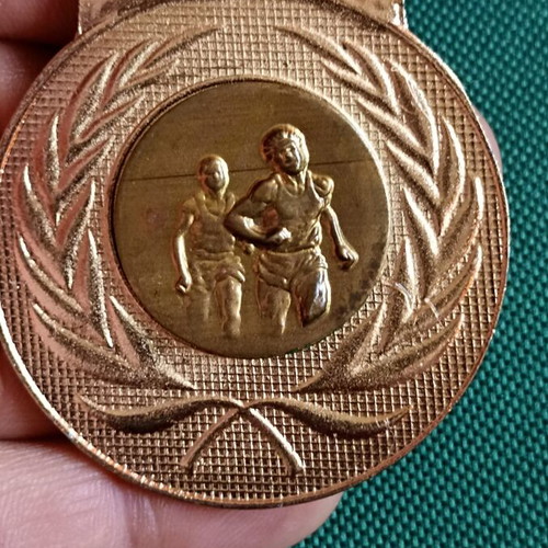 Commemorative Road of Sacrifice Medal like new, Mesolongi Municipality