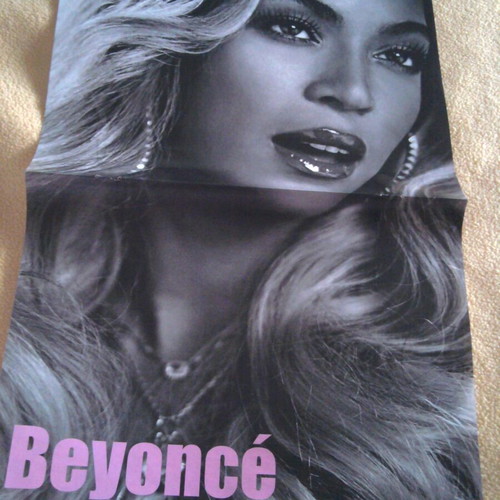 Lady Gaga & Beyonce poster like new