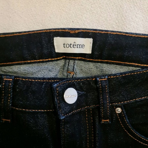 Toteme Dark Blue Jeans New XS