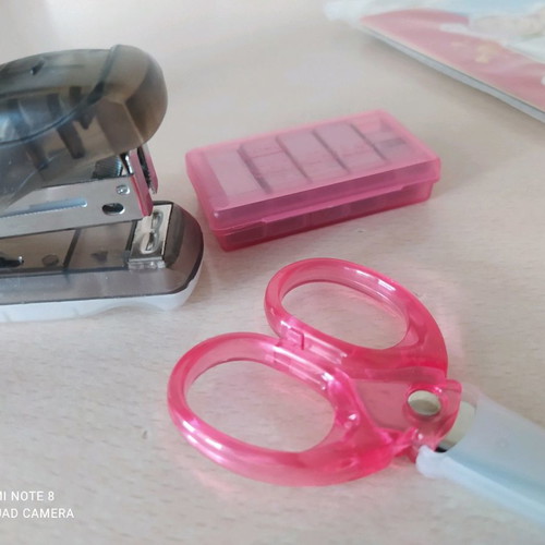 Craft set for kids new with cardboard and stapler