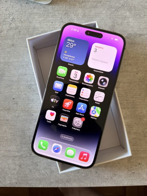iPhone 14 Pro Max 128GB μεταχειρισμένο, Deep Purple, Dual SIM