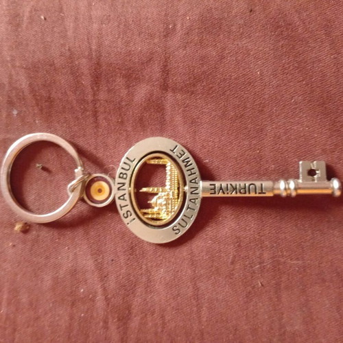 Keychain souvenir new from Istanbul