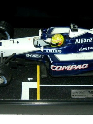 Αυτοκίνητο 1:18 F1 Williams FW23 Ralf Schumacher 1st WIN San Marino 2001 καινούργιο Hotwheels
