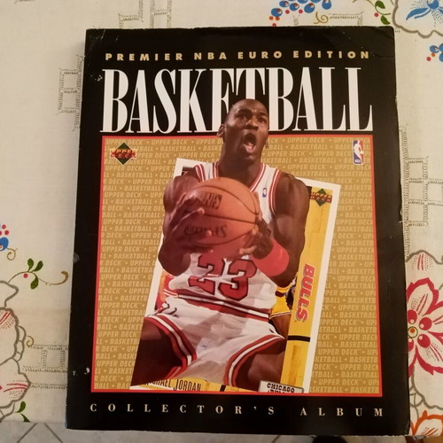 NBA Upper Deck 1992 Premier Euro Edition Collectors Album like new