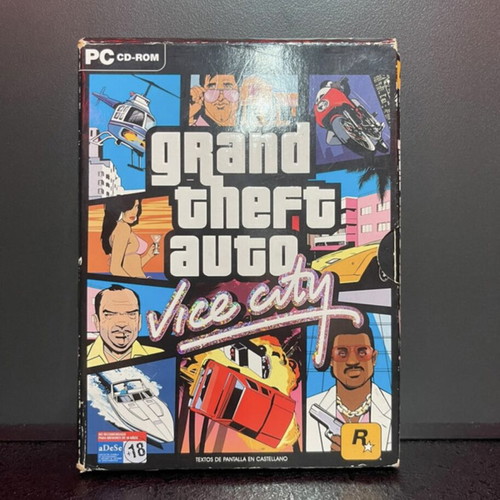 Grand Theft Auto Vice City Big Box PC game