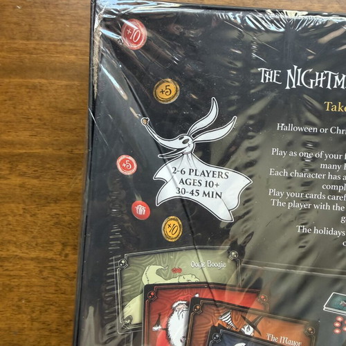 The Nightmare Before Christmas Board Game new, sealed, English