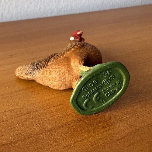 Papo & Schleich Farm Animal Figures like new, rooster, hen and cow