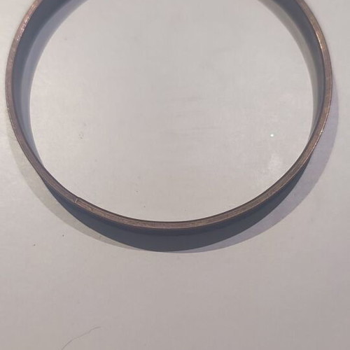Bracelet with snake pattern imitation like new, black and brown