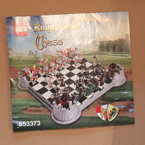 Lego Chess Castle Set 853373 2012 like new