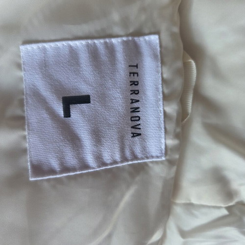 Teen Jacket like new, slim fit, white, size L