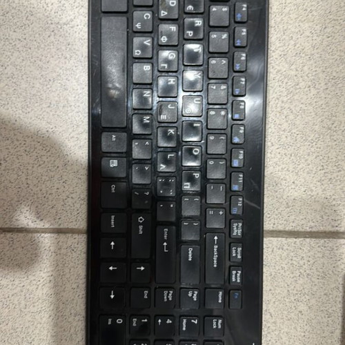 Turbo-X RF2002 wireless keyboard used with USB receiver