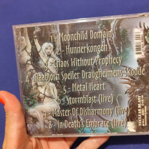 Dimmu Borgir Godless Savage Garden CD μεταχειρισμένο, metal