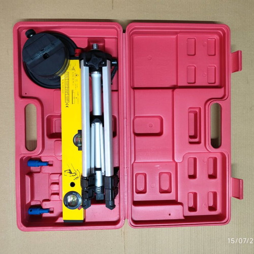 Lasey tool kit new with level and rotating drill head