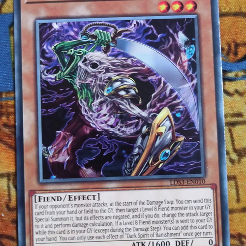 Dark Spirit of Banishment Effect Monster κάρτα σαν καινούργιο