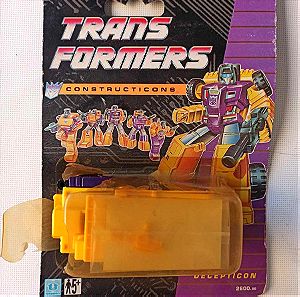 1991 Hasbro Transformers Constructicons G2 European  Bonecrusher &Dump Truck Long Haul