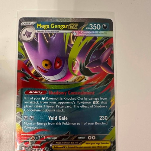 Pokemon Mega Gengar ex #56 Phantasmal Flames card new