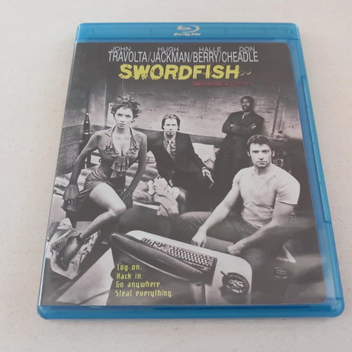 Swordfish Blu-Ray used, adventure with subtitles