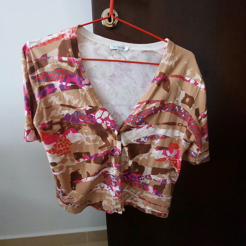 GF Ferre bolero size L like new multicolor