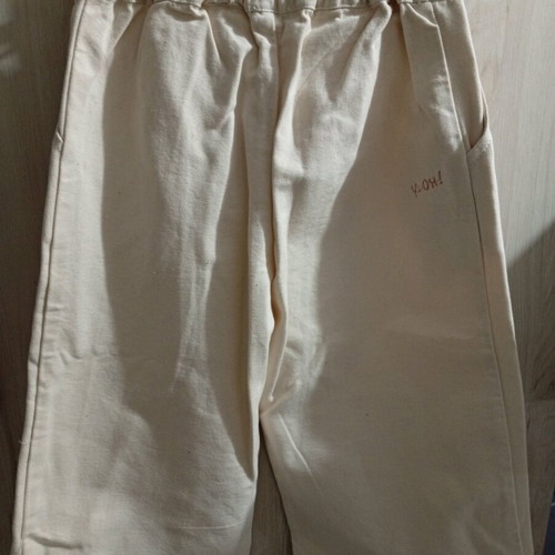 Yell-Oh kids pants new, size 122 cm, beige