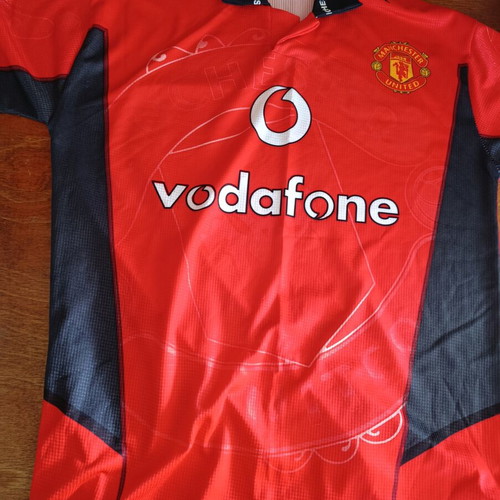 Manchester United football jersey used with Cristiano Ronaldo name