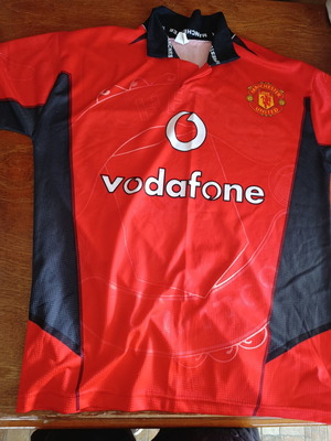 Manchester United football jersey used with Cristiano Ronaldo name