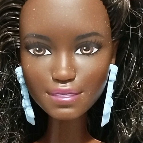Barbie Fashionistas Fancy Flowers nude used with flaws