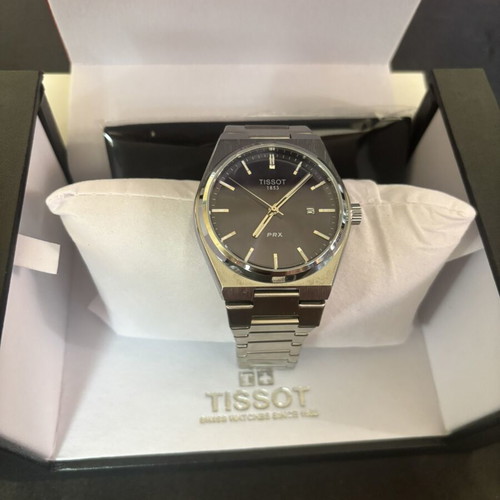 Tissot wristwatch dark blue new, full set
