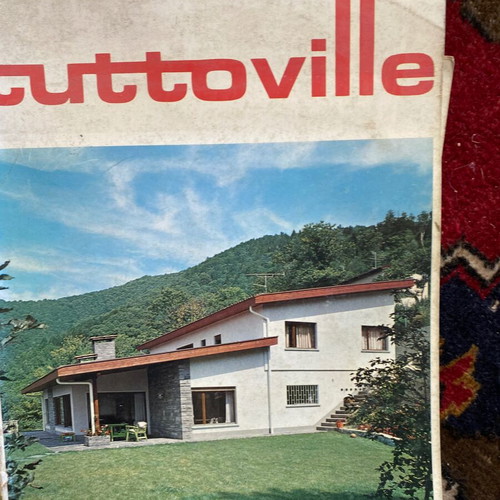 Tuttoville magazine used, 2 issues 1970, Italian architecture and design