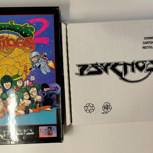 Lemmings 2: The Tribes Commodore Amiga game like new, complete in box