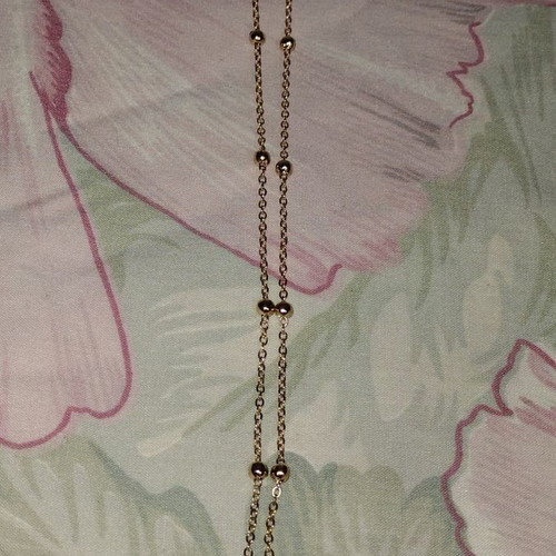 Motif necklace new adjustable