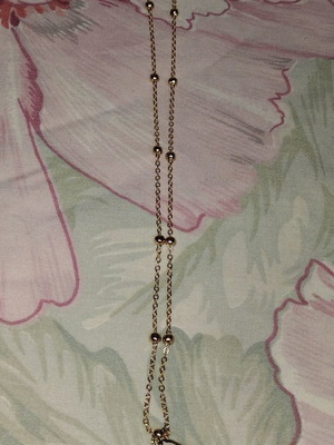 Motif necklace new adjustable