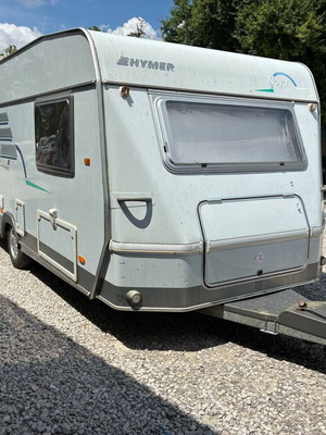 Hymer Nova 555 Caravan in good condition with documents