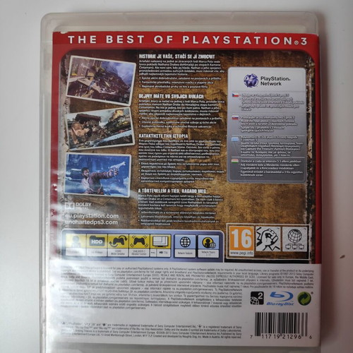 Uncharted 2 for PlayStation 3 used, action game
