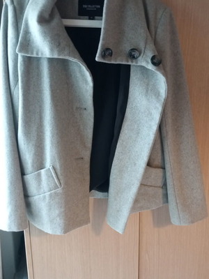 Σακάκι παλτό BSB γκρι σαν καινούργιο